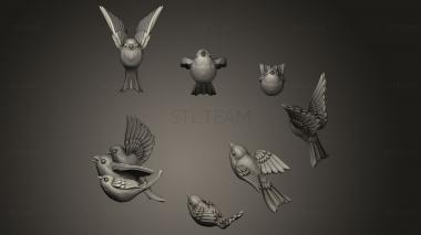 3D model BIRD IN FLIGHT (STL)